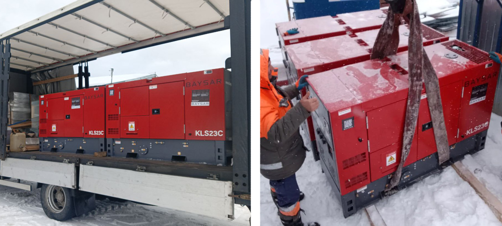 Генераторы BAYSAR для строительства ВСМ